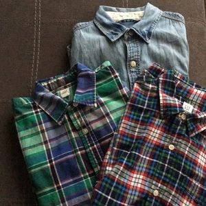 3 shirts